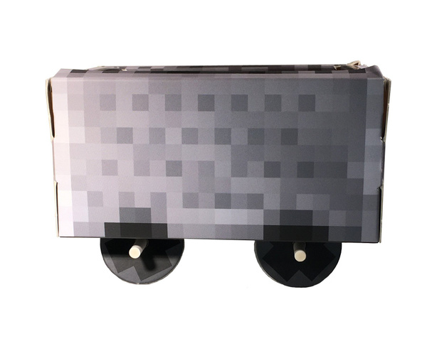 Buy MineCart Hot Wheels Pig Character Exclusive with Minecraft Papercraft  30 Piece Animal Mobs Ride-Ons Compatible with Minecraft Character Mini  figures Online at desertcartNorway