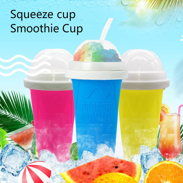 Slushie Maker Cup, Magic Quick Frozen Smoothies Cup, Cooling