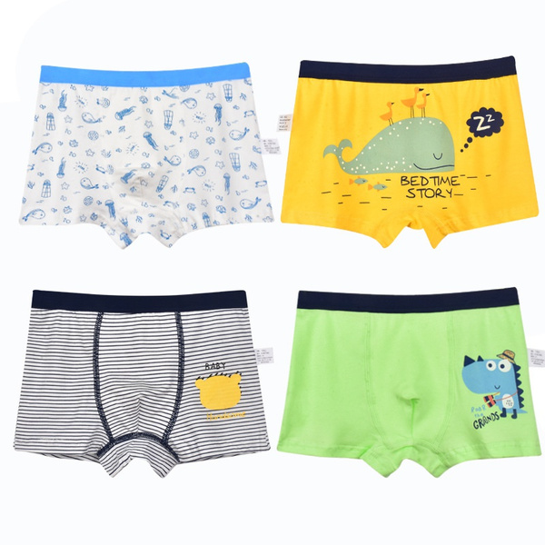 Boys' Boxer Briefs Boys' Toddler Personalized Printed Durable and Not