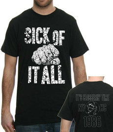 sickofitallclobberintimetshirt, menfashionshirt, Cotton T Shirt, Fashion