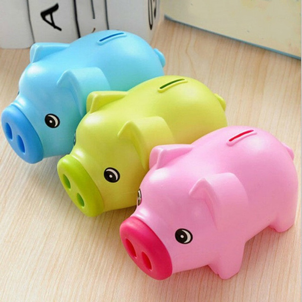 Novelty Pig Saving Box Coin Bank Money Saving Bank Toy Bank Piggy Bank 