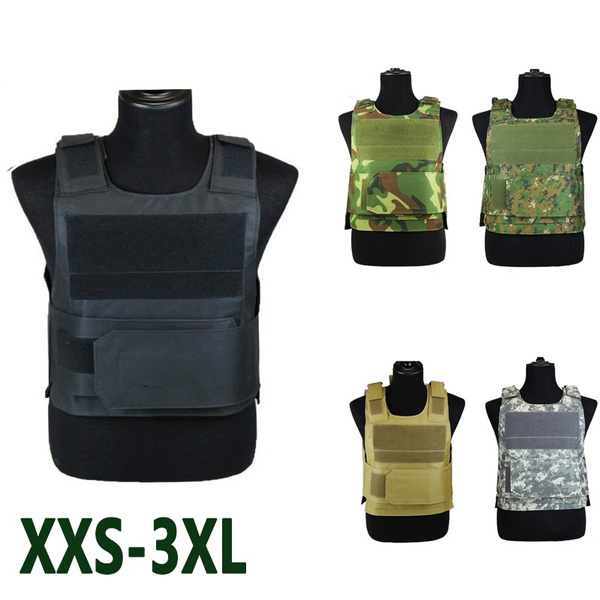 2021 US Army Military Tactical Vest Anti Stab Hard SelfDefense