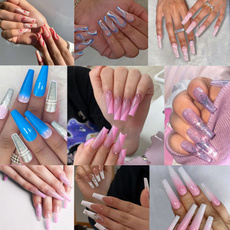 nail decoration, nail stickers, Fashion, nail tips
