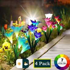 solarflowerlight, Outdoor, Garden, solarlightsoutdoor