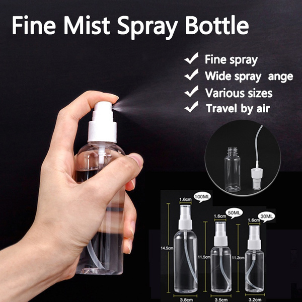 1pc 30ml Mist Spray Bottle Plastic Travel Perfume Refill Bottle