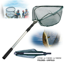 telescopicfishingnet, Aluminum, fishingaccessorie, Fishing Tackle