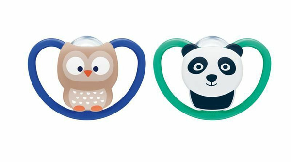 NUK silicone pacifier Space V2 (6-18m) 1pc | Wish