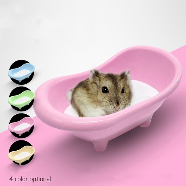 Pet Mouse Bathing Bathtub Guinea Pig Plastic Bathtub Hamster