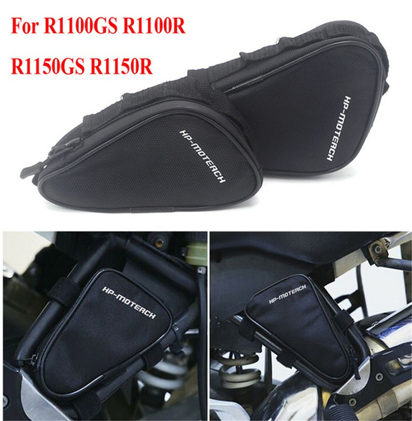 Pair Motorcycle Frame Bag Side Windshield Storage Bags For BMW R1150GS