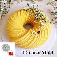 Moldes de silicona molde de pastel molde molde para cake francés pastel de la espuma 4 empresas limón forma de fruta DIY de horno molde de pastel