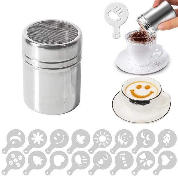 Coffee Cocoa Shaker Fine, Stainless steel
