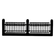 fencemodel, assembledfence, assemblemodel, 187trainironfence