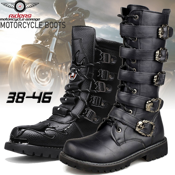 Gothic shop skull boots