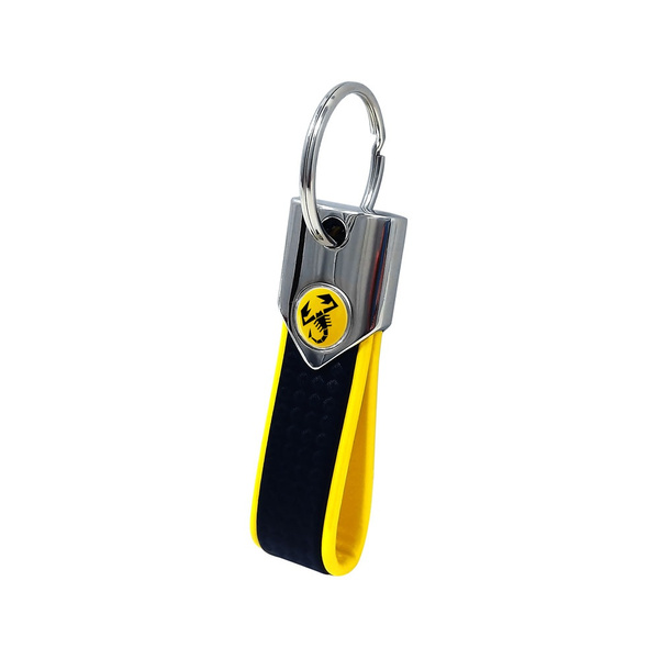Abarth Portachiavi Scudetto Ufficiale in Metallo