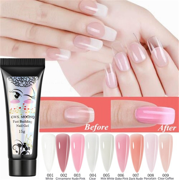 Buy LED/UV Hard Gels Builder Gel Nail Extension Gel Nail Strengthen UV Gel  Nail Art Manicure Set Online at Low Prices in India - Amazon.in
