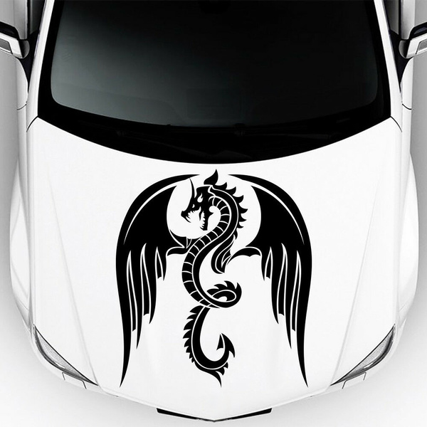 25 Tall x 22 Wide (inches) Car Hood Decals Graphics Sticker Car Body