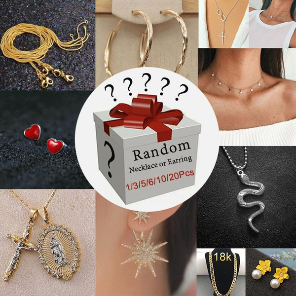 2021 New Premium High-end Mysterious Jewelry BoxFashion Jewelry Mystery Box  | Wish