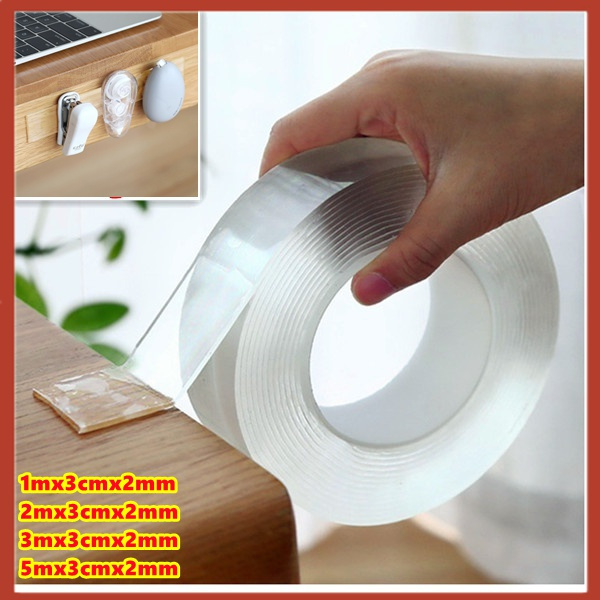 8m Double Sided Tape Extra Strong Self Adhesive Velcro Tape 20mm Wide Black  Sewing School Office Home 