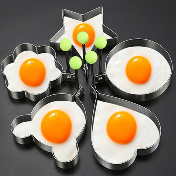 Fried egg rings, Pancake mold Maker with Handle , Mold Non Stick
