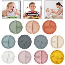 feedingplate, feedingspoon, Silicone, Waterproof
