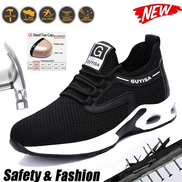Steel Toe Shoes for Men/Women Lightweight Safety Work Shoes Sneakers