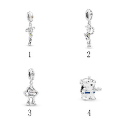 Sterling, Charm Bracelet, Jewelry, Pandora Beads