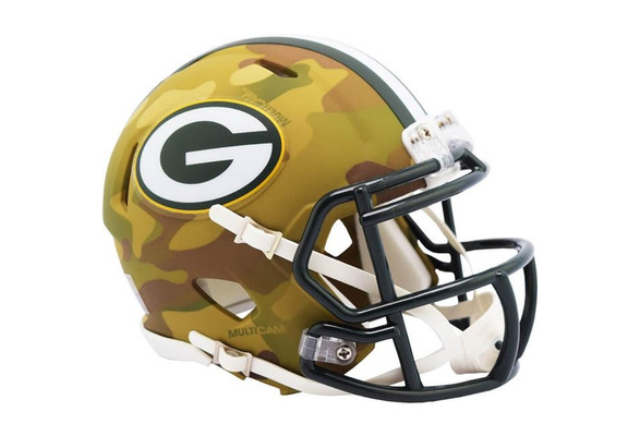 Green Bay Packers AMP Alternate Series Riddell Speed Mini Football Helmet –  Schwartz Sports Memorabilia