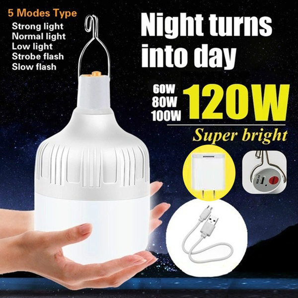 Led Outdoor Camp Light, Portable Night Lights, Power Outage