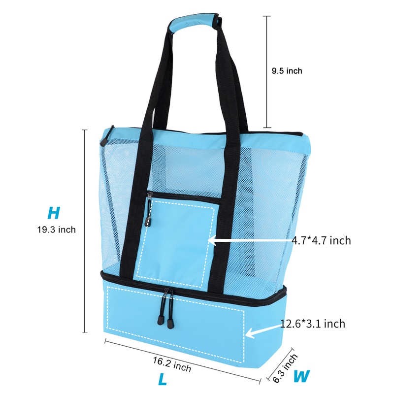 トートバッグ UMBRO Mesh Two-In-One Beach Tote Bag 5SA420 Amazon.com | Fasrom XL Beach Tote Bag with Cooler