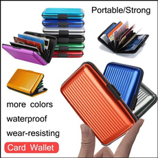 case, metalwallet, aluminumalloycardholder, Waterproof  wallet