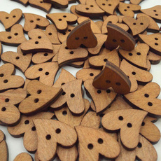 Heart, brownbutton, Scrapbooking, Clip