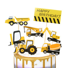 constructionbirthday, theme, constructioncaketopper, constructionparty
