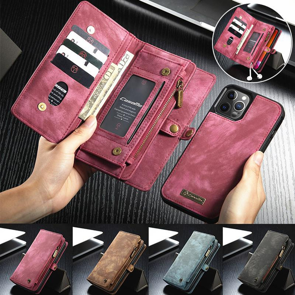 Wholesale | Leather Wallet iPhone Case in Mini Handbag Style - 4 Colors