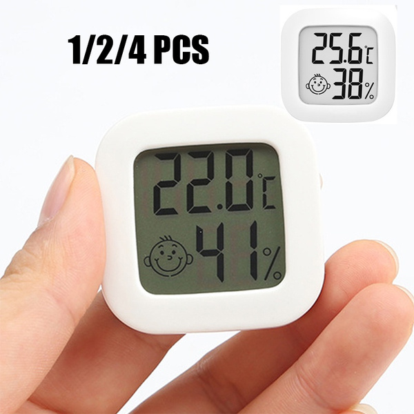 Mini Humidity Meter Home Wall Hygrothermograph 2 in 1 Thermometer Hygrometer 