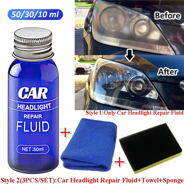 10/30/50ml Headlight Lens Restoration System Car Headlight Maintenance ...