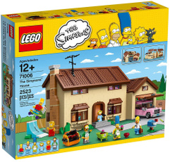 house, legoset, Lego, Simpsons