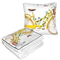 Summer, blanketpillow, Bicycle, camping