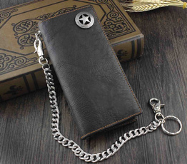 Chain, Wallet with Chain, leather, Cool Wallet