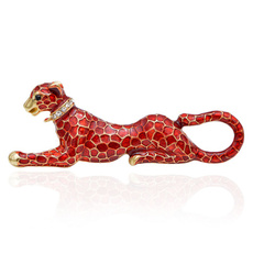 brooches, Pins, Leopard, brooch