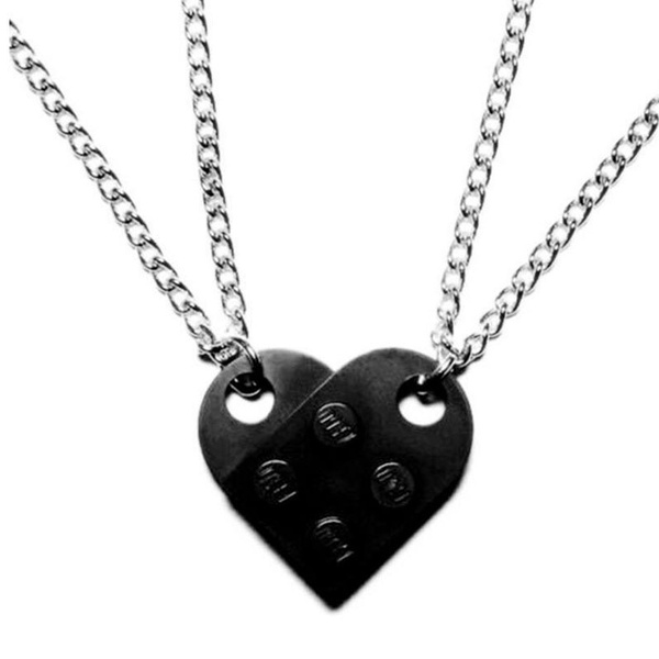 Lego necklaces shop for couples