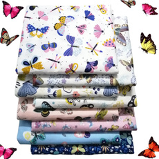 butterfly, Cotton fabric, Quilting, diyhandmadepatchworkfabric