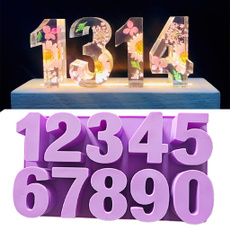 Jewelry, Silicone, arabicnumeralsmold, diycraft