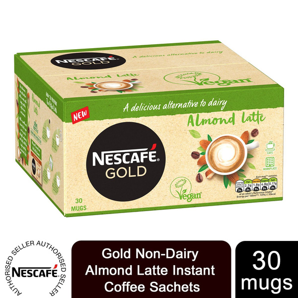 Nescafe Gold Dairy Free Vegan Instant Coffee 30 Sachets Oat or Almond