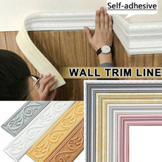 Home & Kitchen, walllineborder, foamwallpaper, 3dwallsticker