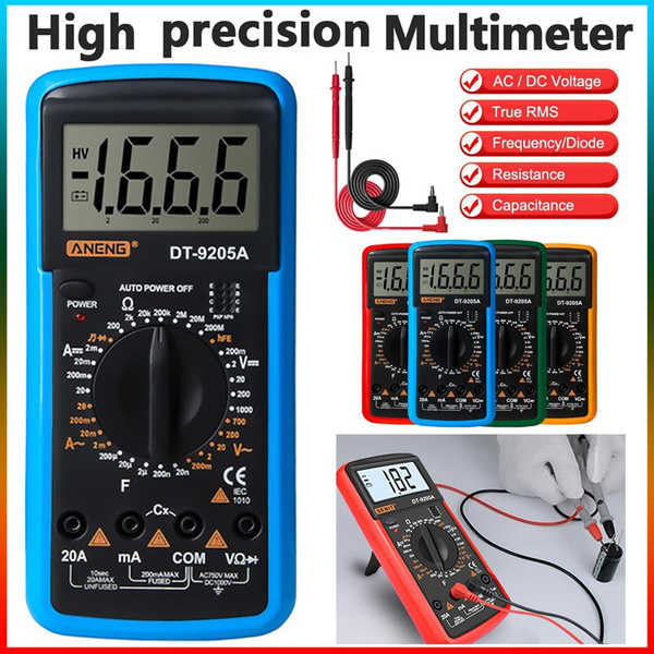 amperemeter, voltmeter, digitalmultimeter, resistancemeter