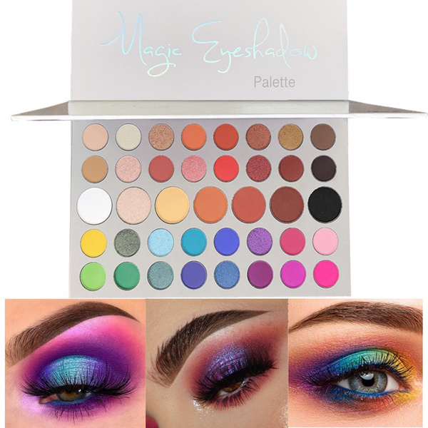 Eyeshadow Pallete James Charles Makeup 39 Color Nautral Glitter