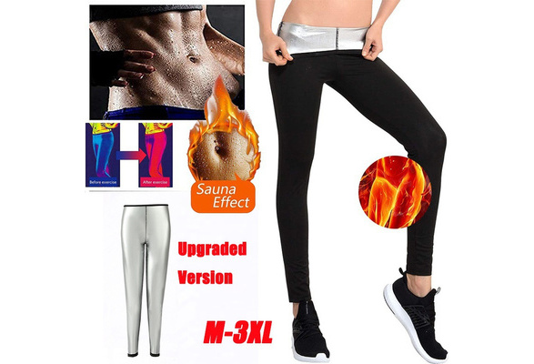 Women Hot Sweat Body Shaper Sauna Waist Trainer Slimming Pants Weight Loss  Fat Burner Sweat Sauna Capris Leggings Ropa Deportiva Para Mujer | Wish