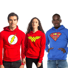hooded, Superhero, Cosplay Costume, Flash