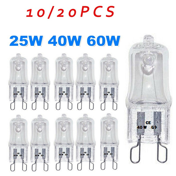 40 watt store g9 halogen bulb