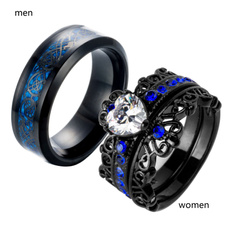 Steel, Heart, coupleringsforhimandherset, wedding ring